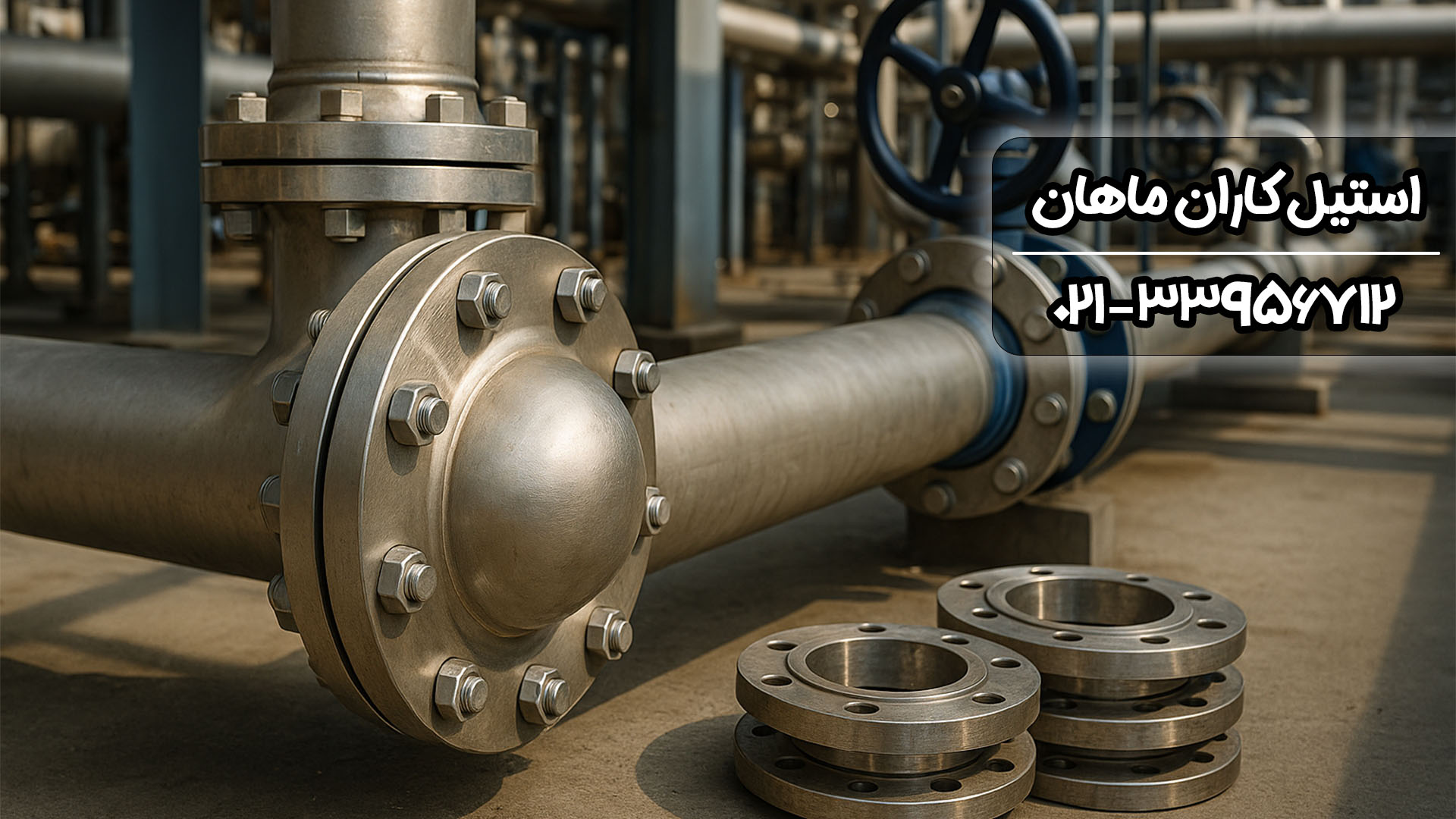 همه چیز درباره فلنج فلزی کاربرد، انواع و نکات مهم خرید