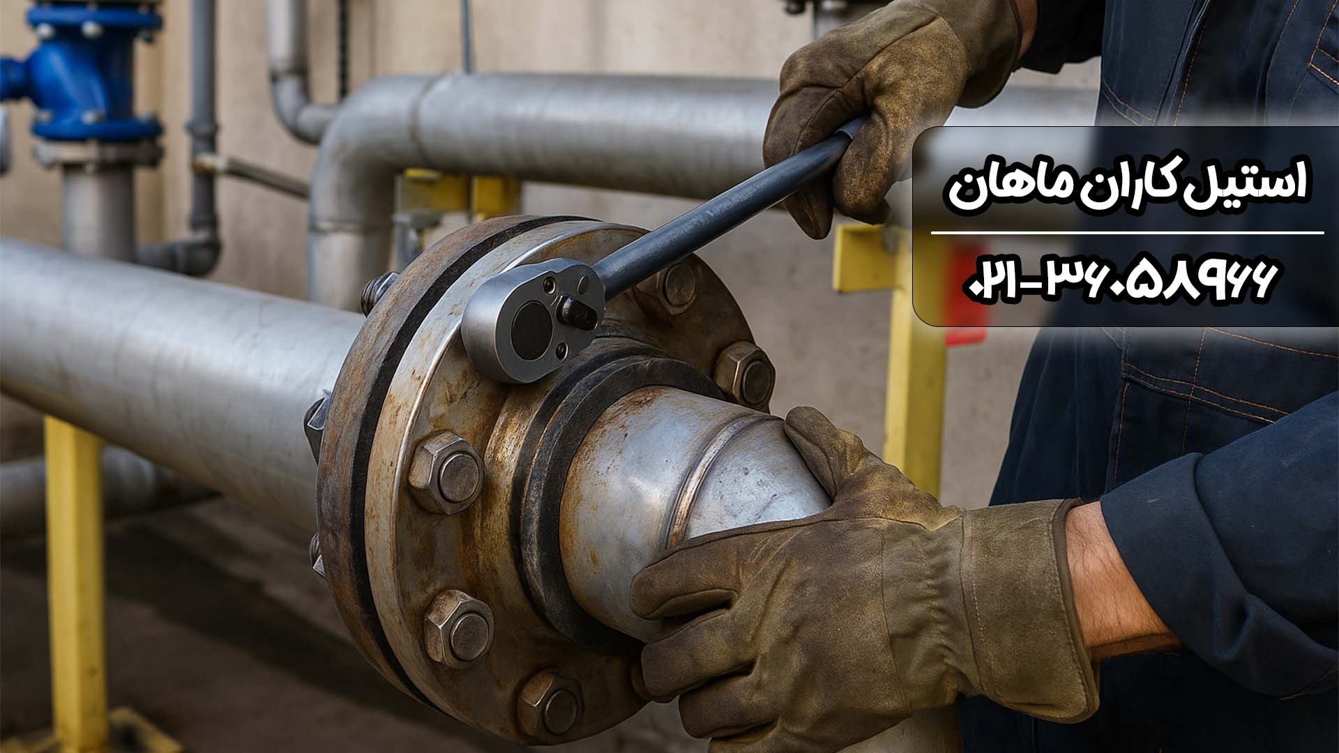 راهنمای جامع تعمیر و نگهداری فلنج‌های صنعتی