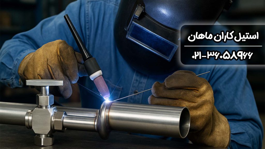 اهمیت انتخاب مواد مخصوص اتصالات جوشی در تولید شیرآلات استیل