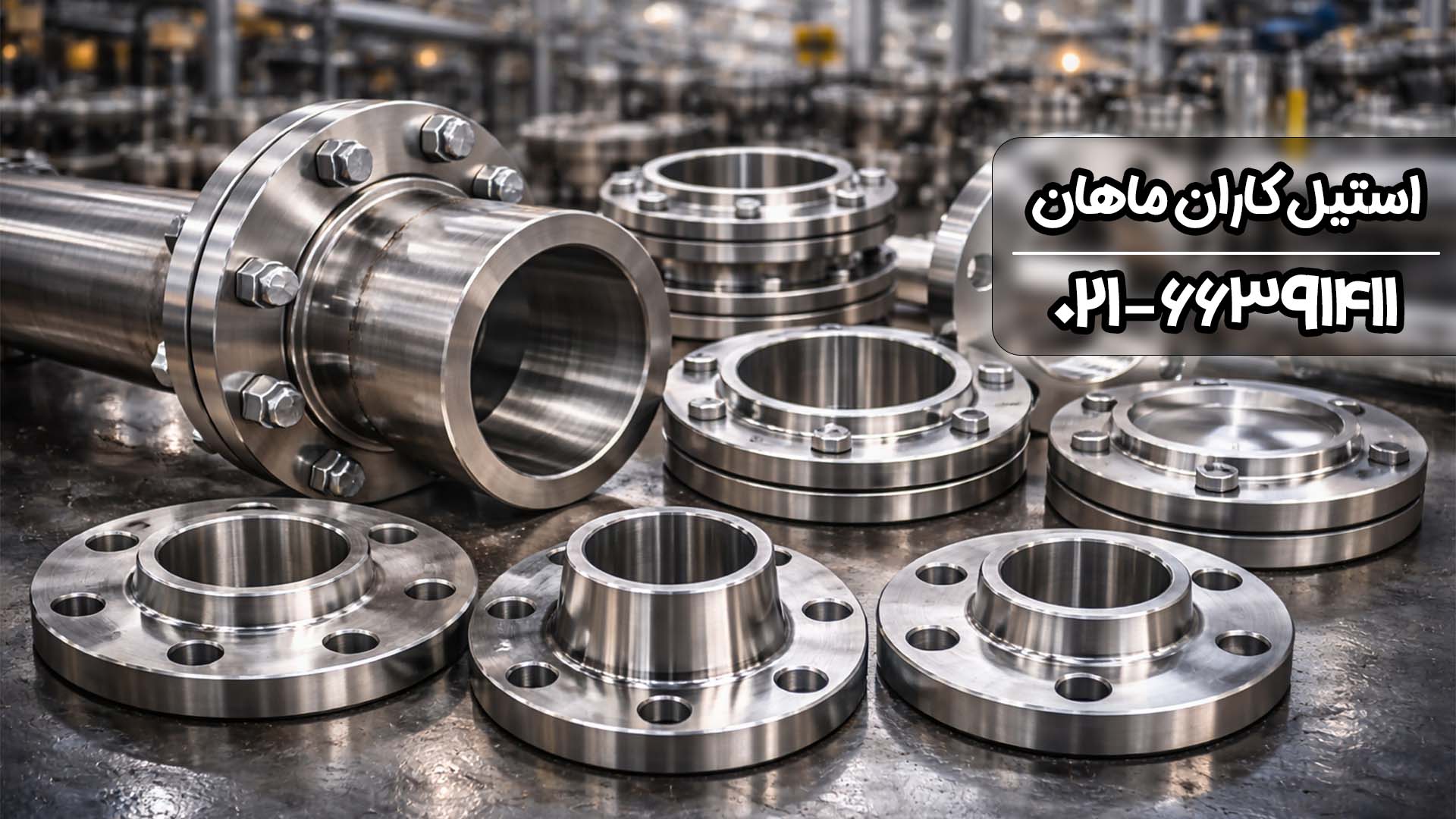 انواع فلنج استیل و کاربرد هرکدام