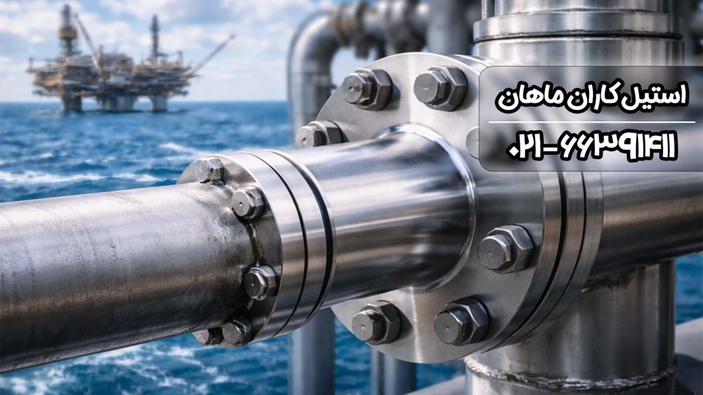 فلنج استیل برای محیط‌های خورنده و دریایی