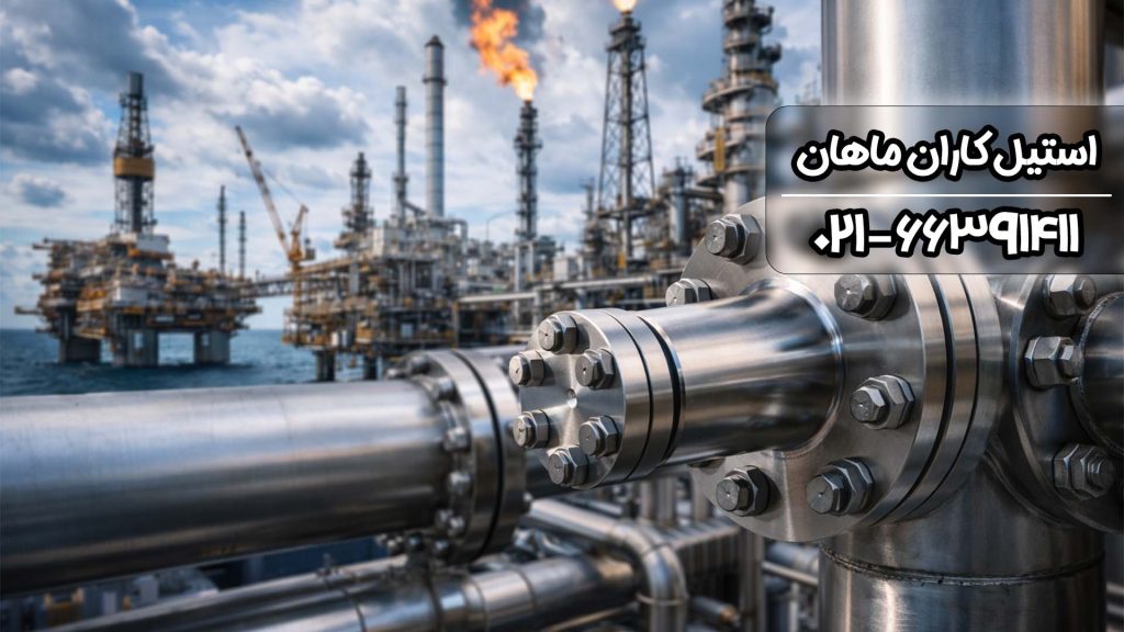 فلنج استیل در صنایع نفت و گاز