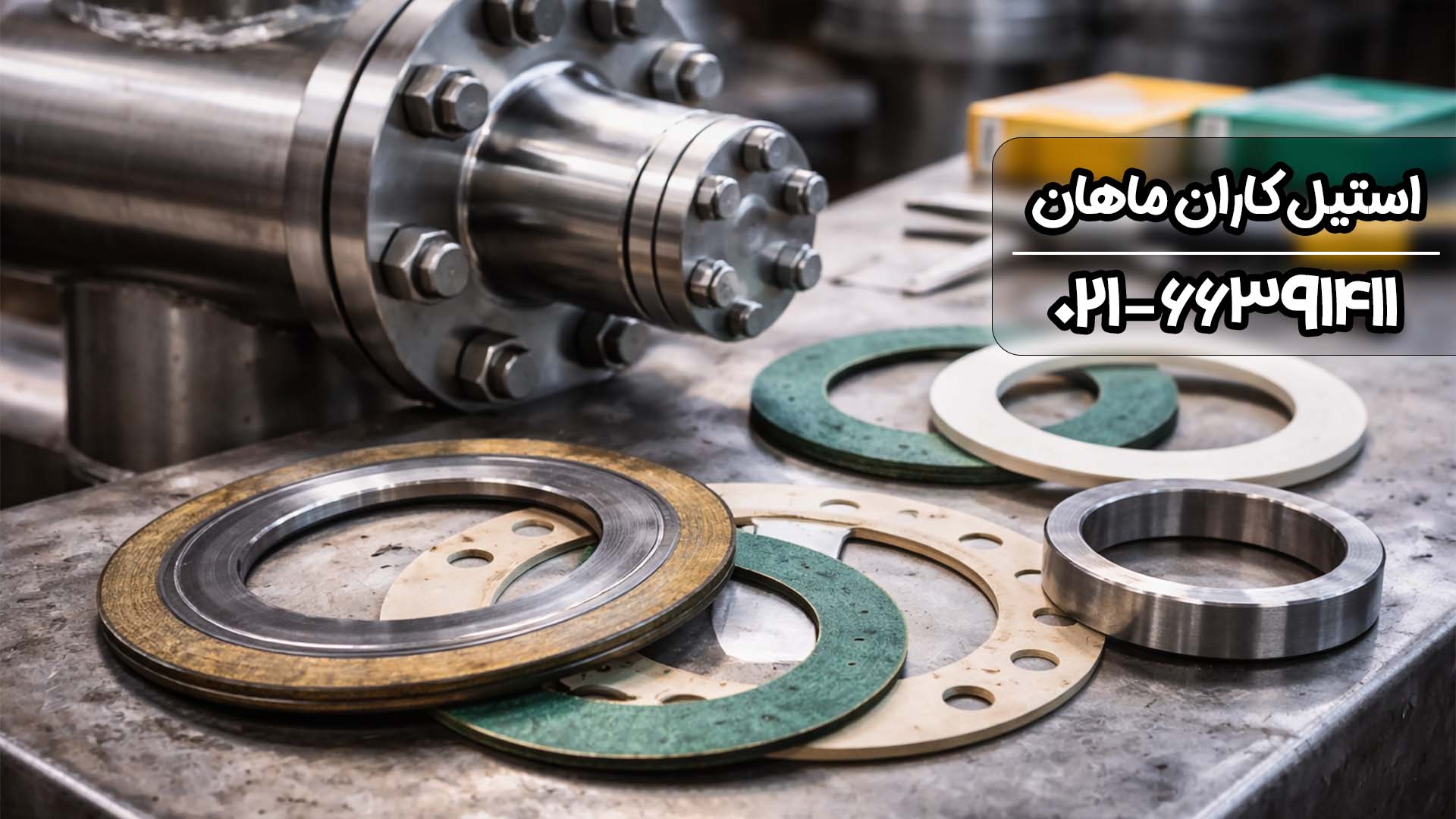 انتخاب گسکت مناسب برای فلنج استیل